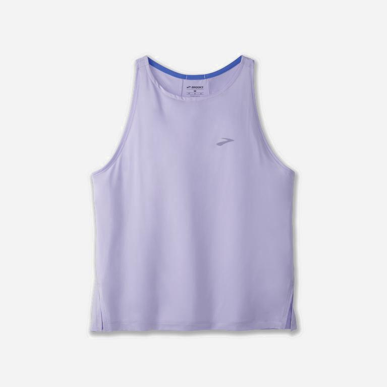 Brooks Sprint Free Breathable - Camiseta Sin Mangas Mujer - Lavanda Moradas (HZCE-26457)